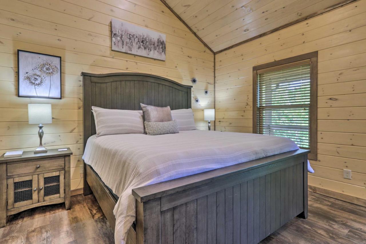 فيلا Smoky Cove Retreat With Private Hot Tub And Deck! سيفيرفيل المظهر الخارجي الصورة